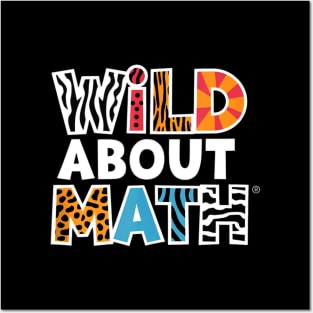 Wild About Math - Fun Animal Print Teacher Design Posters and Art